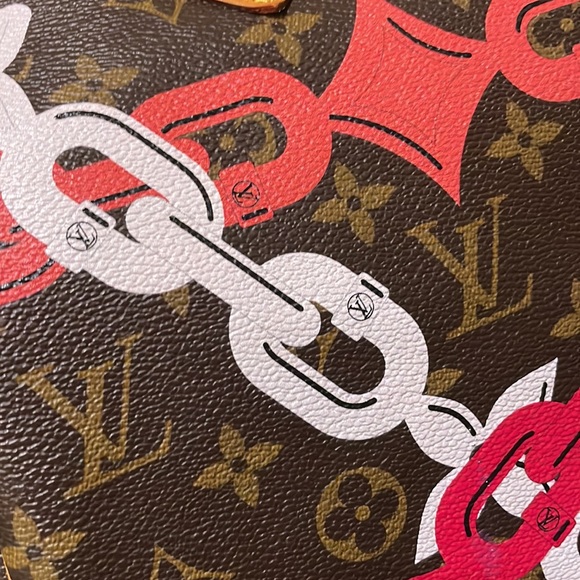 SOLD /  Louis Vuitton Chain - Flower speedy 30 - Picture 12 of 17